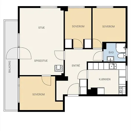 Large Penthouse In The Center With Balcony