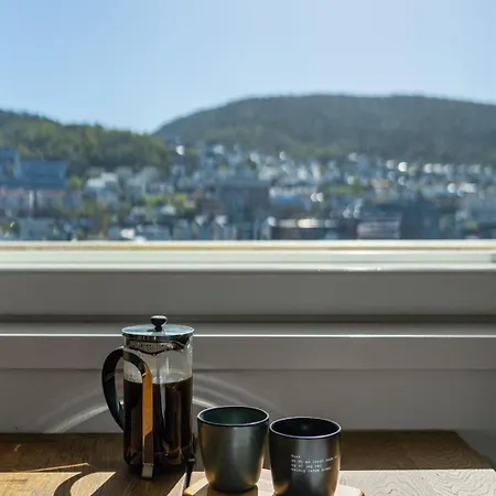 Large Penthouse In The Center With Balcony 公寓 卑爾根